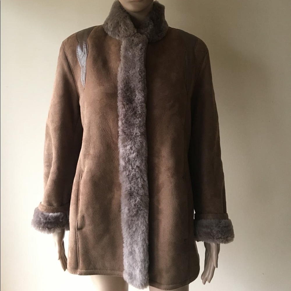 Vintage shearling coat